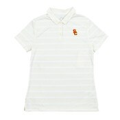 USC Trojans Women's Nike SC Interlock Victory Stripe Polo